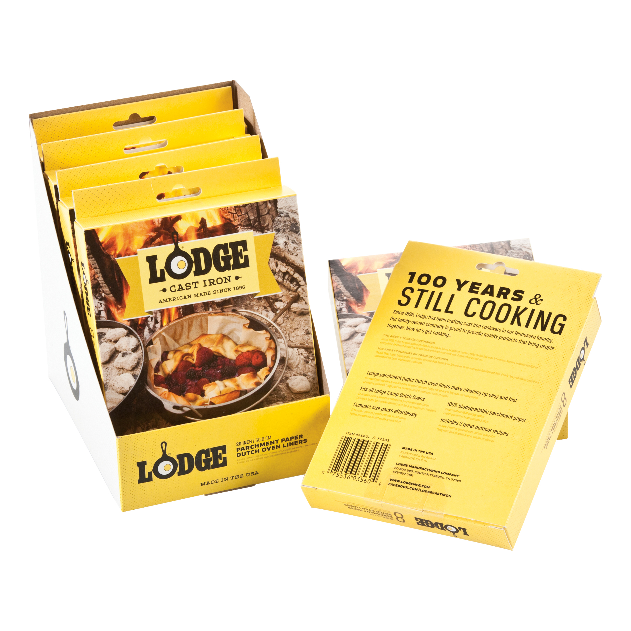 Lodge Dutch Oven Liners 8Pack Bass Pro Shops